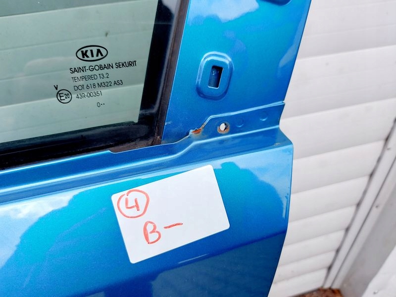 фото №3, Kia sportage 3 iii дверь левый задняя левая задние 5b