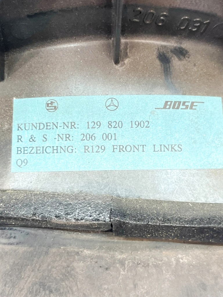 Купить Динамик передних левых дверь mercedes-benz sl r129 a1298201902 33852333