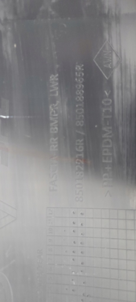 фото №10, Накладка бампера дифузор dół renault koleos ii