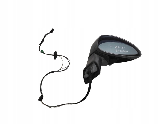 фото №7, Citroen c4 1 i 04- вкладиш дзеркало - дзеркало праве 5+2pin - na частини