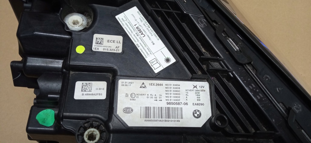 фото №14, Bmw 5 g30 g31 m5 f90 laser лампа левая перед eu