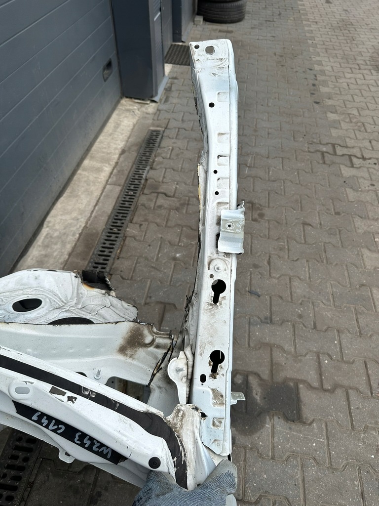 фото №8, Чверть правий блок двигуна поріг перед, лонжерон mercedes eqa w243, h243 c149