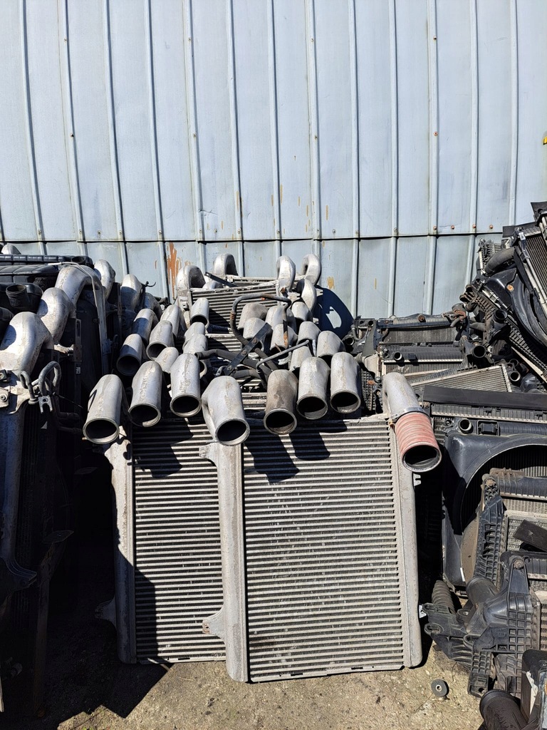 фото №1, Радиатор воздуха интеркулер daf 105