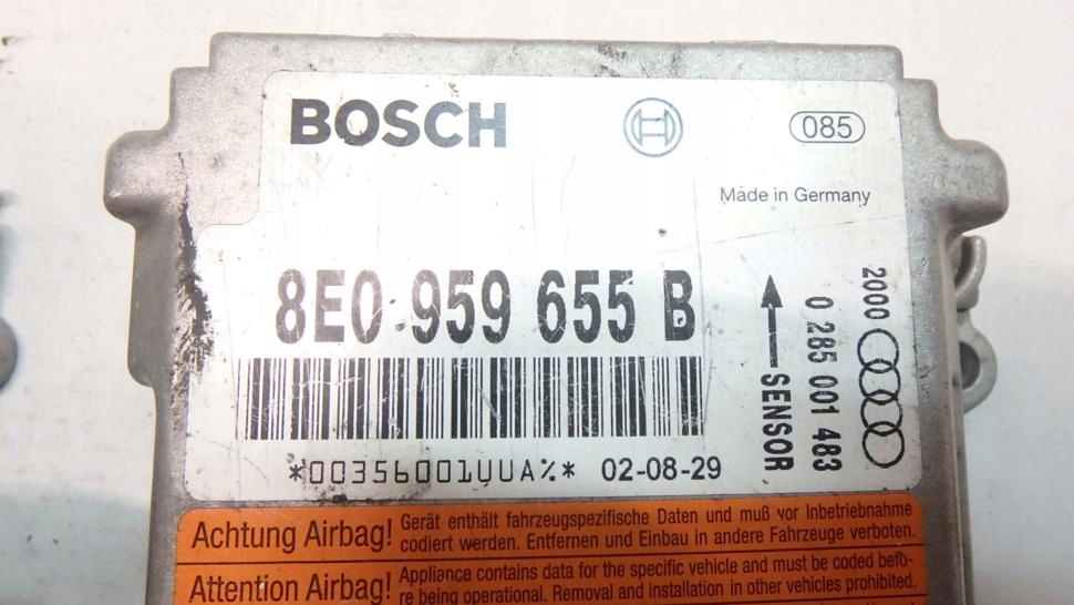 фото №4, Audi датчик подушка безопасности 8e0959655b