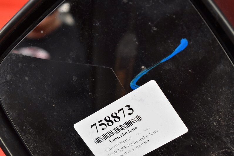 Дзеркало ліва чорні 735460571 eu citroen nemo 08-15 5 pin Оригінал