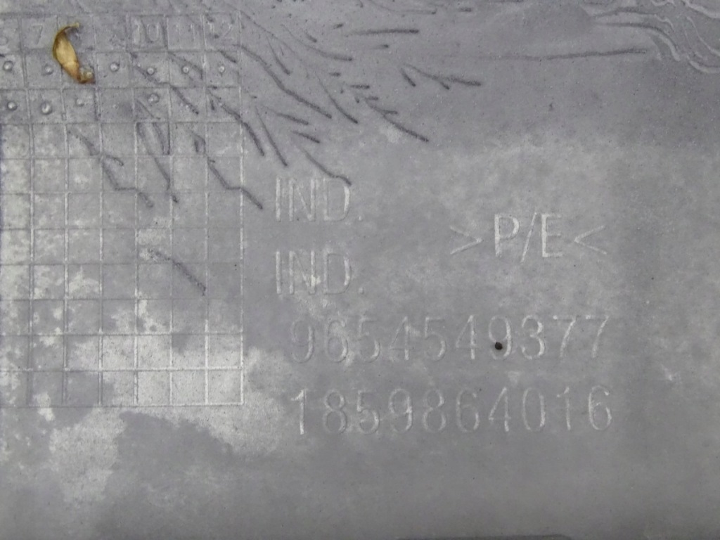 Peugeot 207 06-12 бампер задній задній hb 9654549377 1859864016 Київ