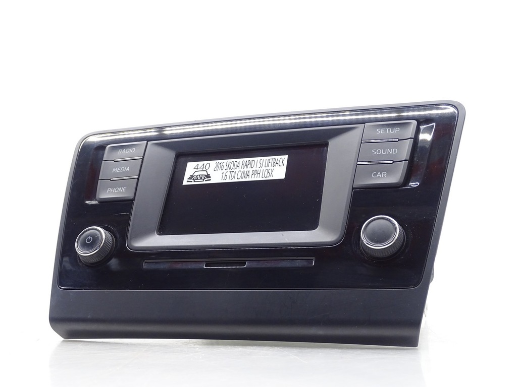 фото №1, Радио радиопроигрыватель skoda rapid i 5j 5ja035871