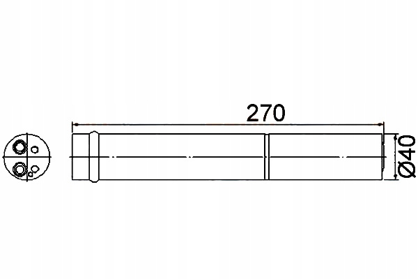 фото №2, Hella осушувач кондиціонера renault clio grandtour