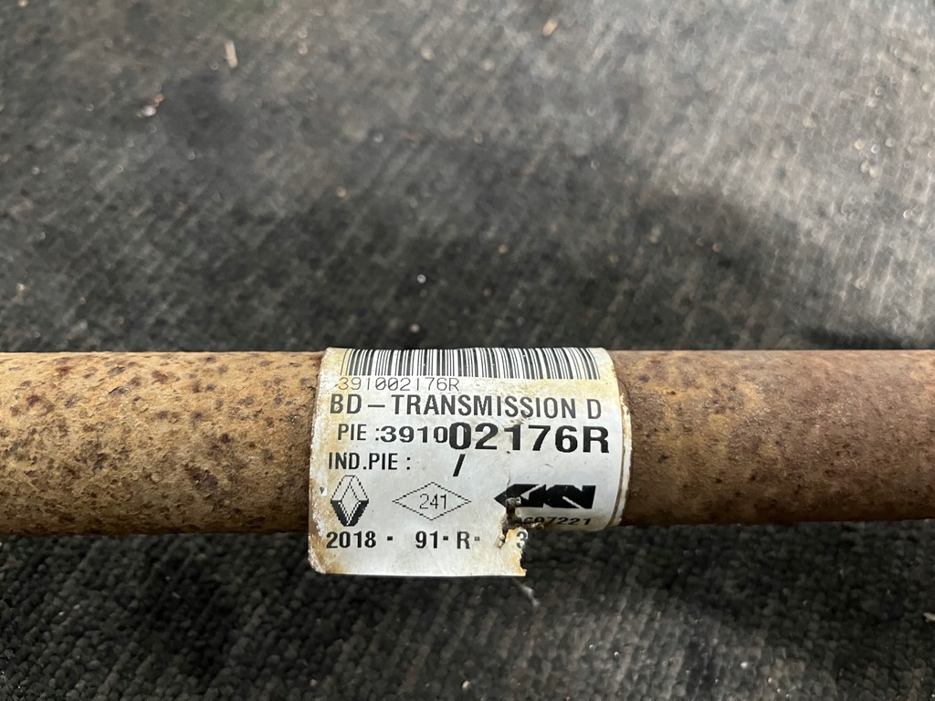 фото №10, Renault master mk3 iii привідний вал права передня правий перед передня довга