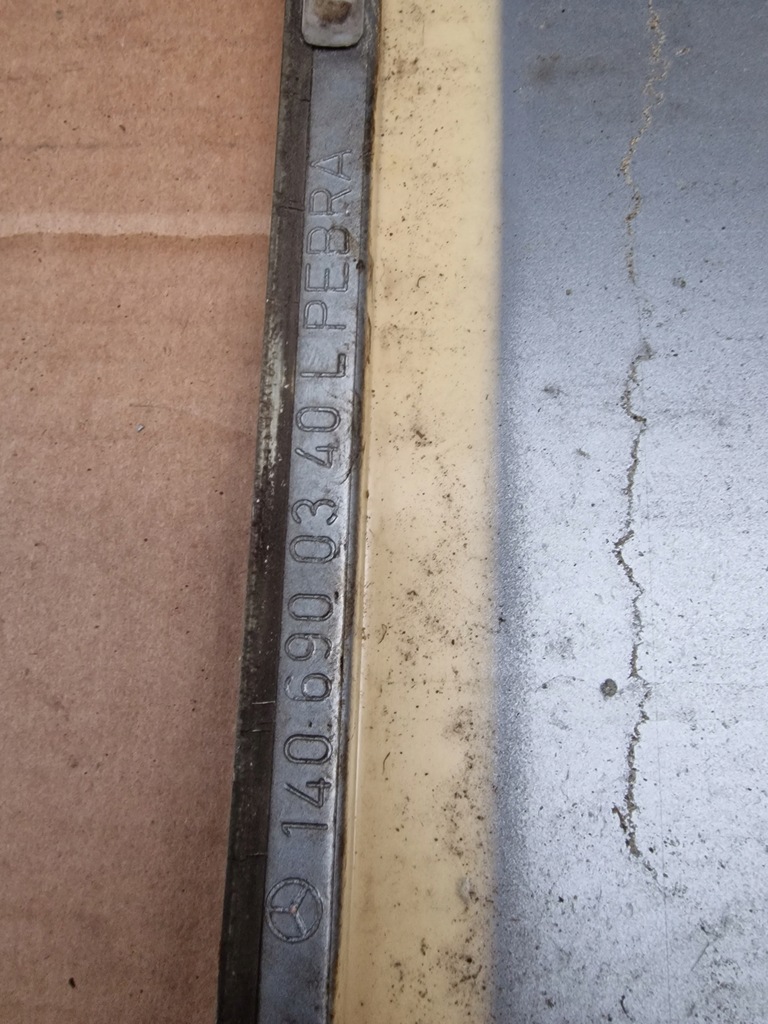 фото №15, 1406900340 молдинг дверь левый перед mercedes w140