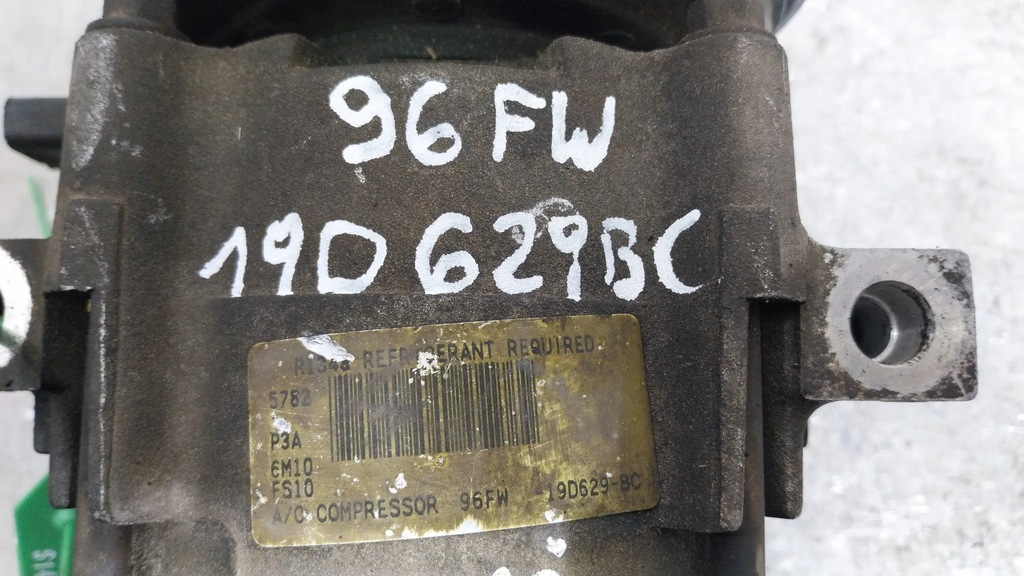 фото №5, Компресор кондиціонера 96fw-19d629-bc fiesta mk4 mk5 puma mk1 1.25 1.4 1.6b