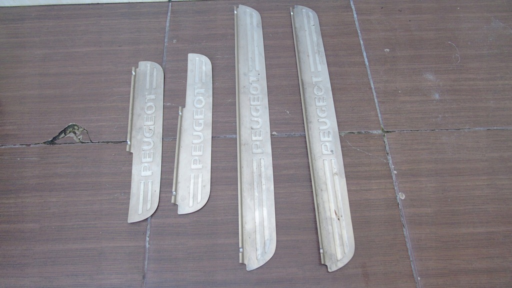 фото №1, Захист накладка поріг перед задня kpl peugeot 407