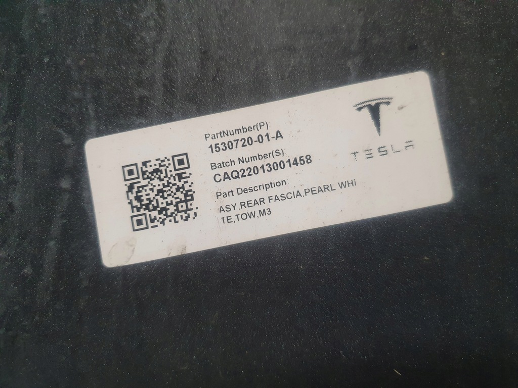 фото №10, Бампер tesla 3 model 3 задняя задний