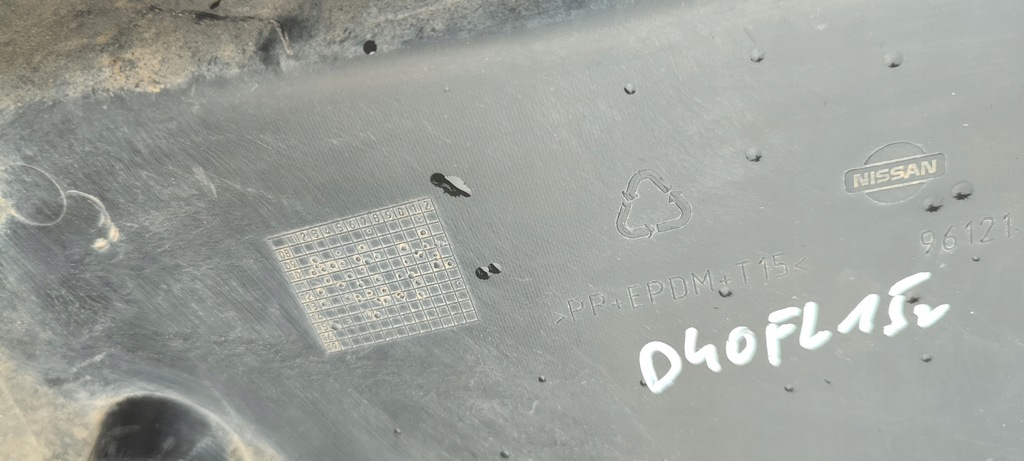 фото №7, Nissan navara d40 lift спойлер накладка бампера перед 15r 960155x00a