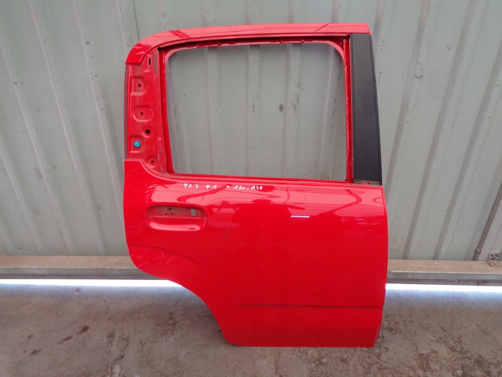 фото №1, Дверь fiat panda 3 iii 2012- правое задние красные