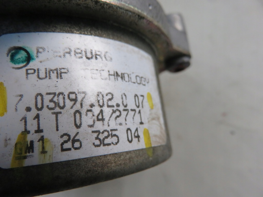Насос вакуум opel insignia a 2.0 turbo 12632504 70309702007 Недорого