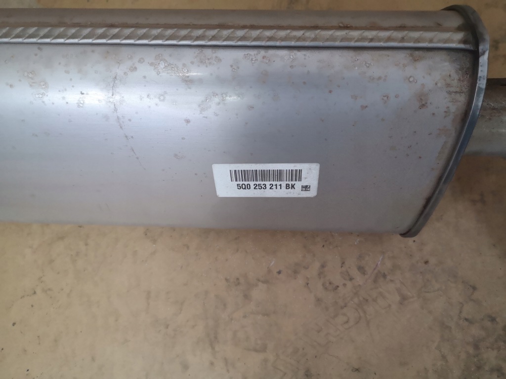 фото №7, Vw golf vii 7 1.4 tsi выхлоп гаситель 5q0253211bk