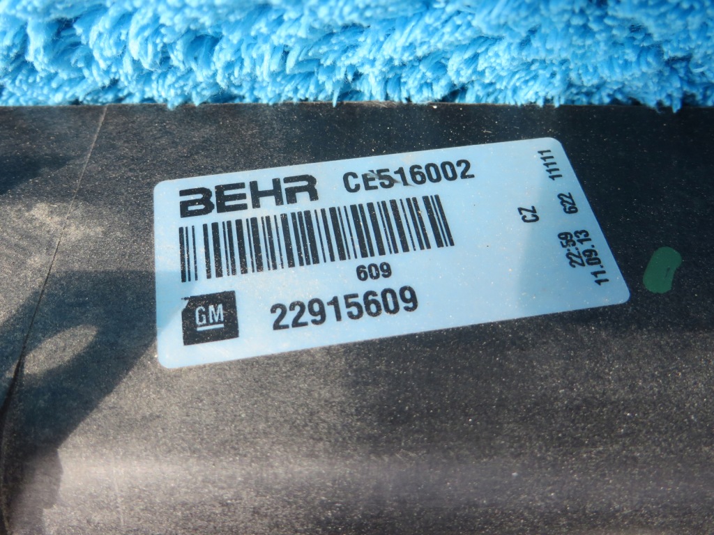 Insignia 2.0 cdti радиатор воды кондиционер вентилятор Доставка