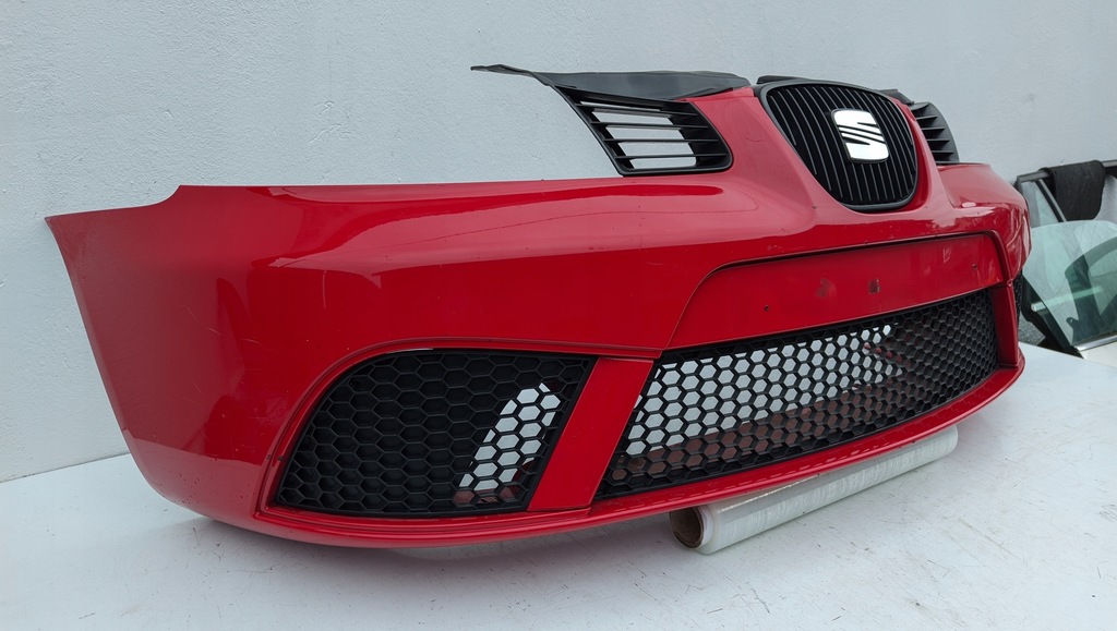 фото №8, Бампер передний перед seat ibiza 6l lift cordoba 2005 - 2008 l53h