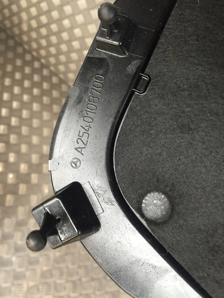 фото №6, Mercedes c-klasa w206 захист кришка верхній двигуна a2540108700 a2540108700