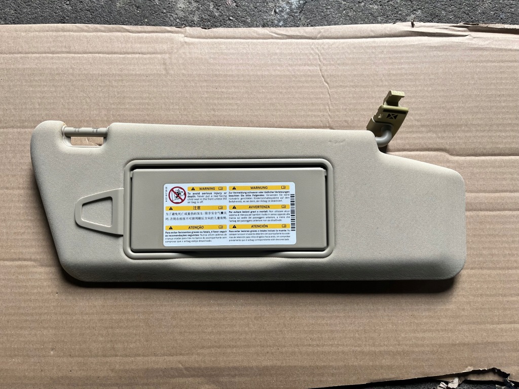 Купить 286 mercedes w218 козырёк солцезащитный козырёк защита правая