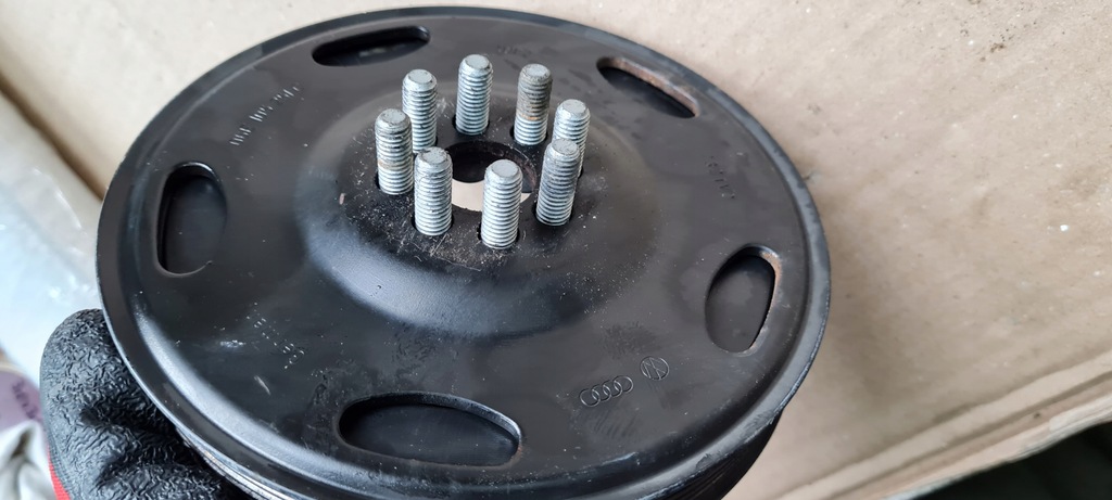 фото №6, A6 c7 4g шків колінчастого вала 2.8 fsi chv 06e105251c a7 4g s4 b8 a4 q5