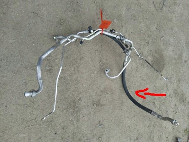 фото №1, Nissan qashqai j10 шланг кондиционера 2.0 dci