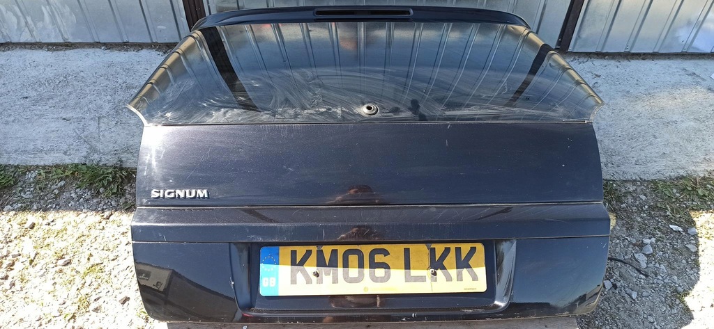 фото №5, Кришка багажника задня opel signum czarna z20r orygina лак