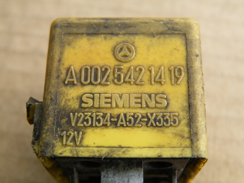фото №9, Mercedes реле a0025421419 siemens