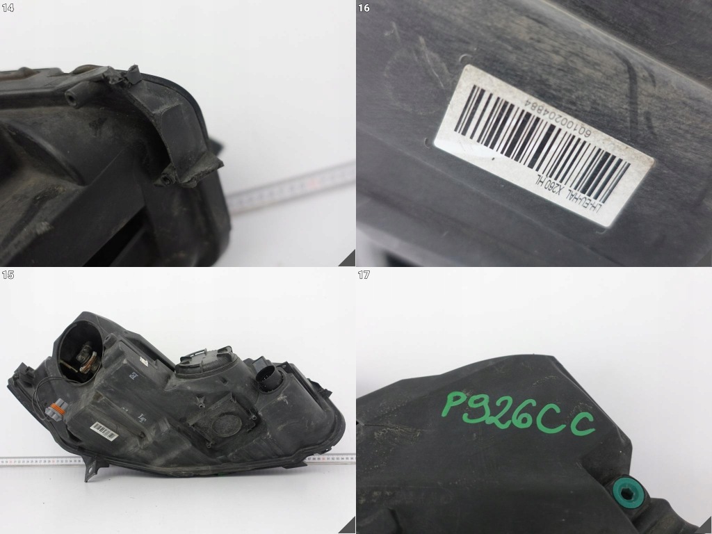 Jaguar xf 2 x260 f-pace x761 15-20 фара звичайна протитуманна фара led ліва перед європа Зі Шроту