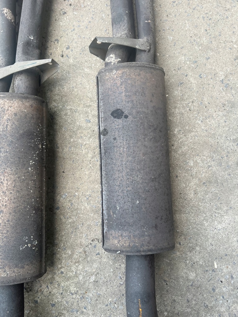 фото №6, Гасник середній вихлоп audi a8 d3 6.0 w12 bht комплект