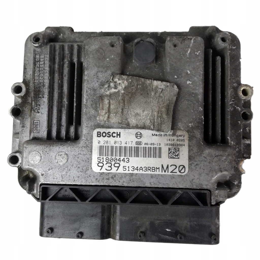 фото №1, Alfa romeo 159 2.4 jtd бортовой компьютер двигателя 0281013417