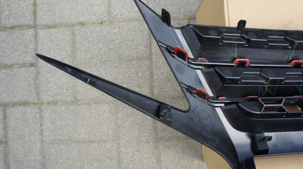 фото №11, Решётка радиатора передняя решётка радиатора mitsubishi space star ii lift