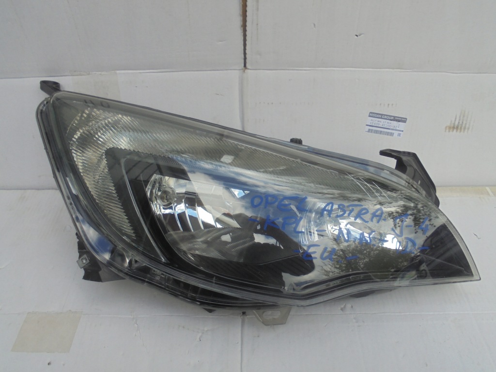 фото №1, Фара лампа перед правая opel astra j iv 4 13297723 оригинал slask europ