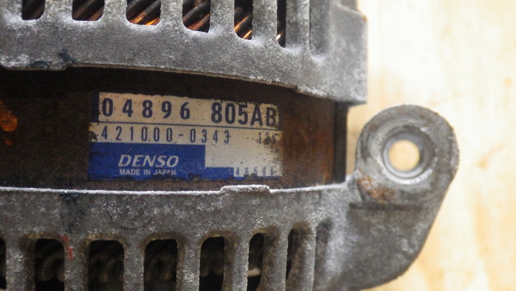Генератор chrysler 300c 3.5 v6 04896805ab Оригинал