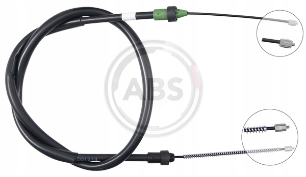 фото №2, Трос тормоза ручного do renault thalia i 1.2 1.4