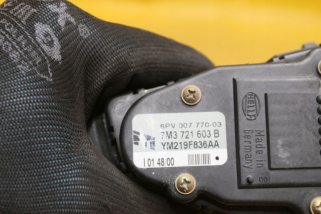 фото №6, Потенциометр газа 1.9 tdi alhambra i fl 7m3721603b