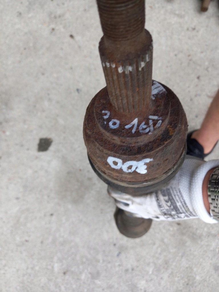 фото №7, Привідний вал короткий ліва renault scenic ii 2.0 16v 03-09