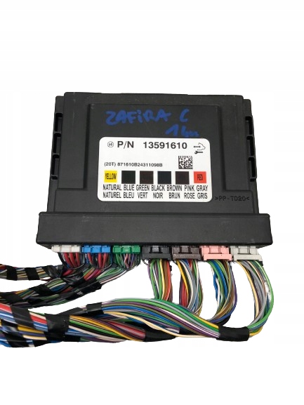 фото №1, Модуль комфорту opel zafira c 13591610