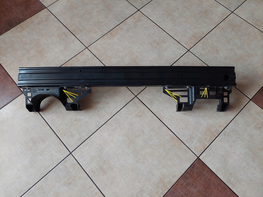 фото №1, Балка бампера - задняя - renault clio v