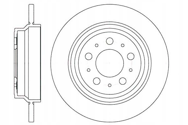 фото №1, Roadhouse гальмівні диски гальмівні 2szt volvo s60 i 2.4