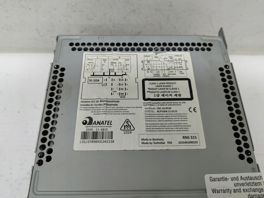 фото №2, Skoda rapid радіо rns 315