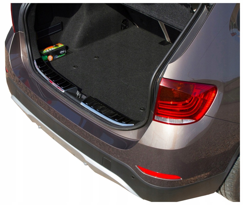 фото №8, Bmw x1 2011-2015 защитная молдинг порог багажника