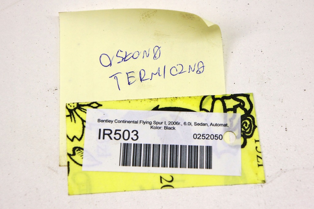 фото №5, Ir503 bentley flying spur i захист теплова