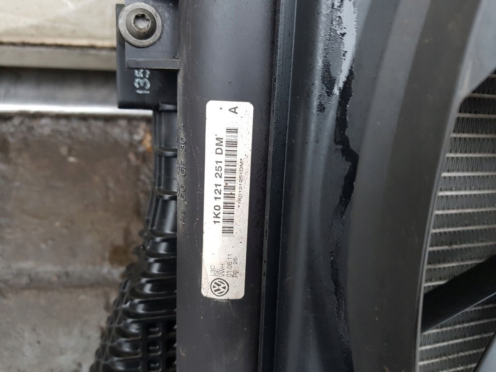 фото №7, Skoda superb 2 ii 08-12r 2.0 tdi радіатор вентилятори kpl