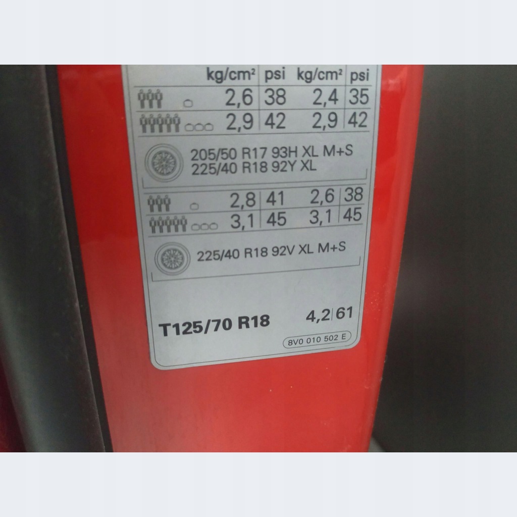 фото №5, Двері ліва передні audi a3 8v хетчбек 3 двері lz3m 12r