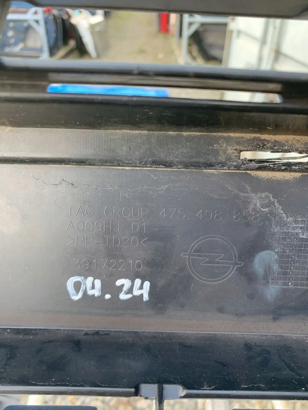 фото №7, Opel crossland x fl спойлер бампер перед передній 2020 lift