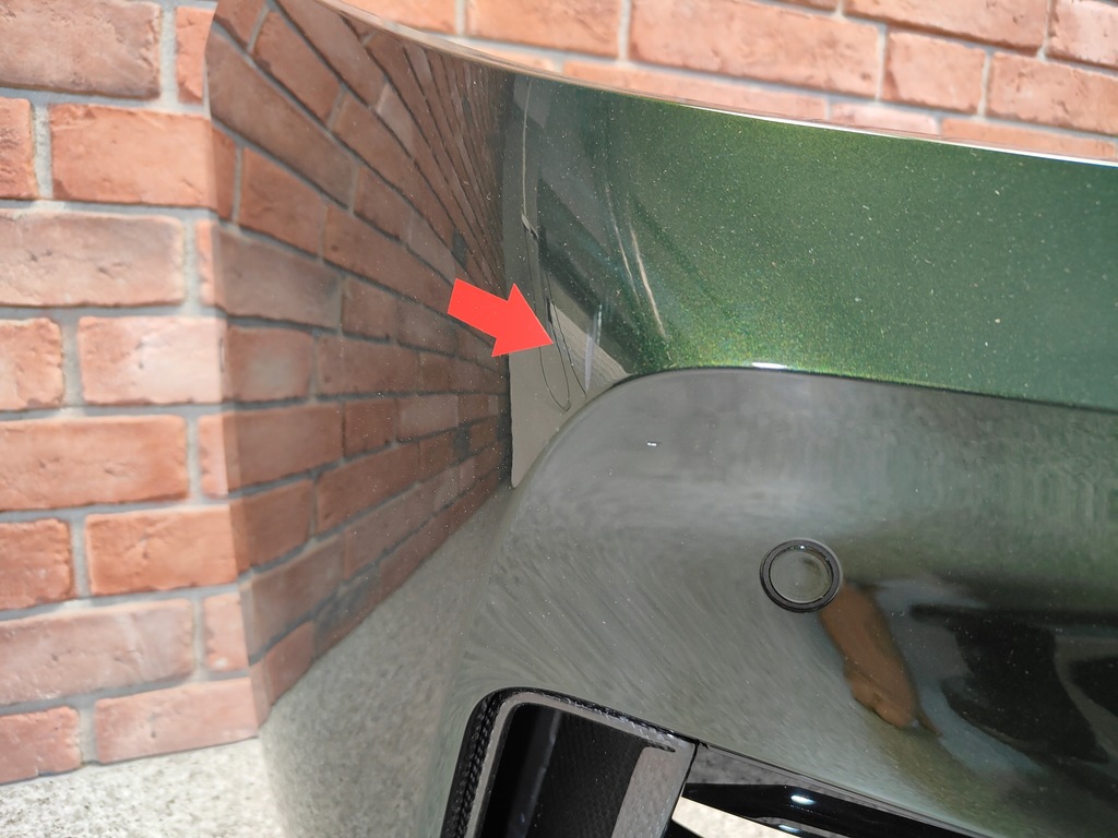 фото №10, Бампер перед передній bmw 8 g14 g15 g16 карбон m набір c4e sanremo green