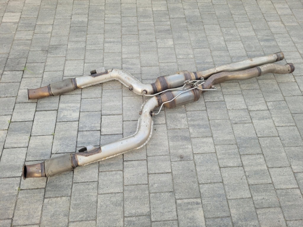 фото №1, Mercedes c-klasa w205 система випускний amg