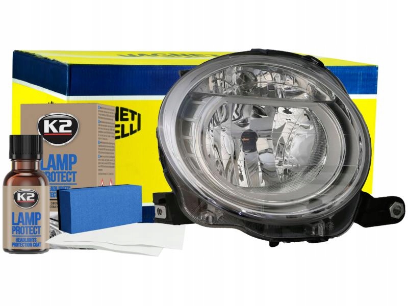 фото №16, Фара правый abarth h7 fiat new 500 07/07-